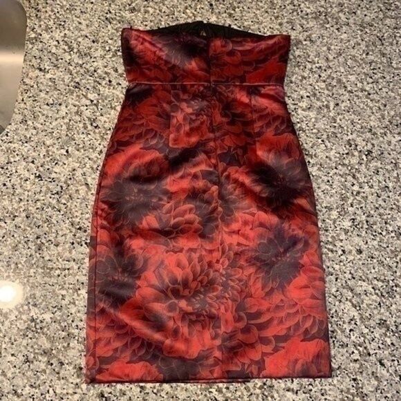 NBD Dress S Holiday Party New Years Eve Celebration Red - Picture 8 of 12